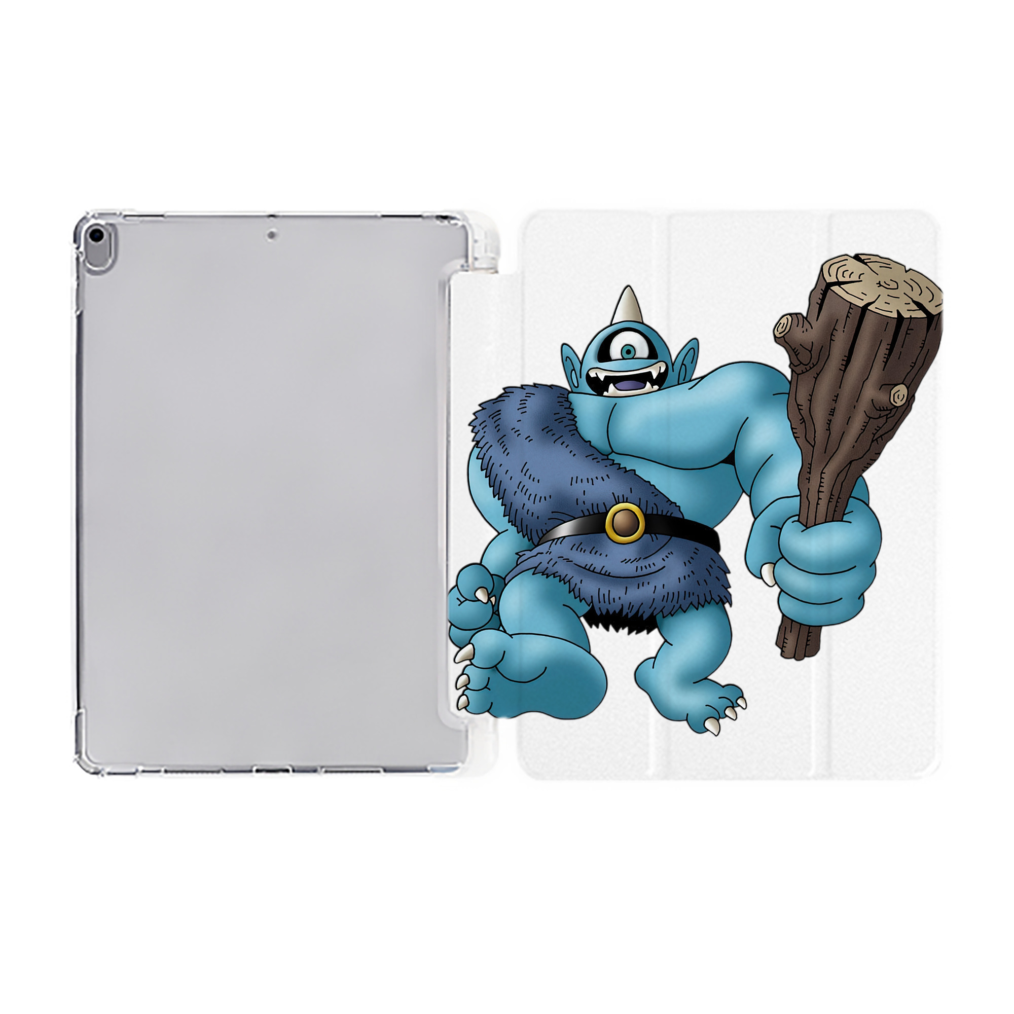 （画像用） ドラゴンクエスト Doragon Kuesuto Dragon Quest IPad ケース ペン収納付き 三つ折りスタンド PUレザー×シリコン 対応機種9.5/10.5/10.9インチ